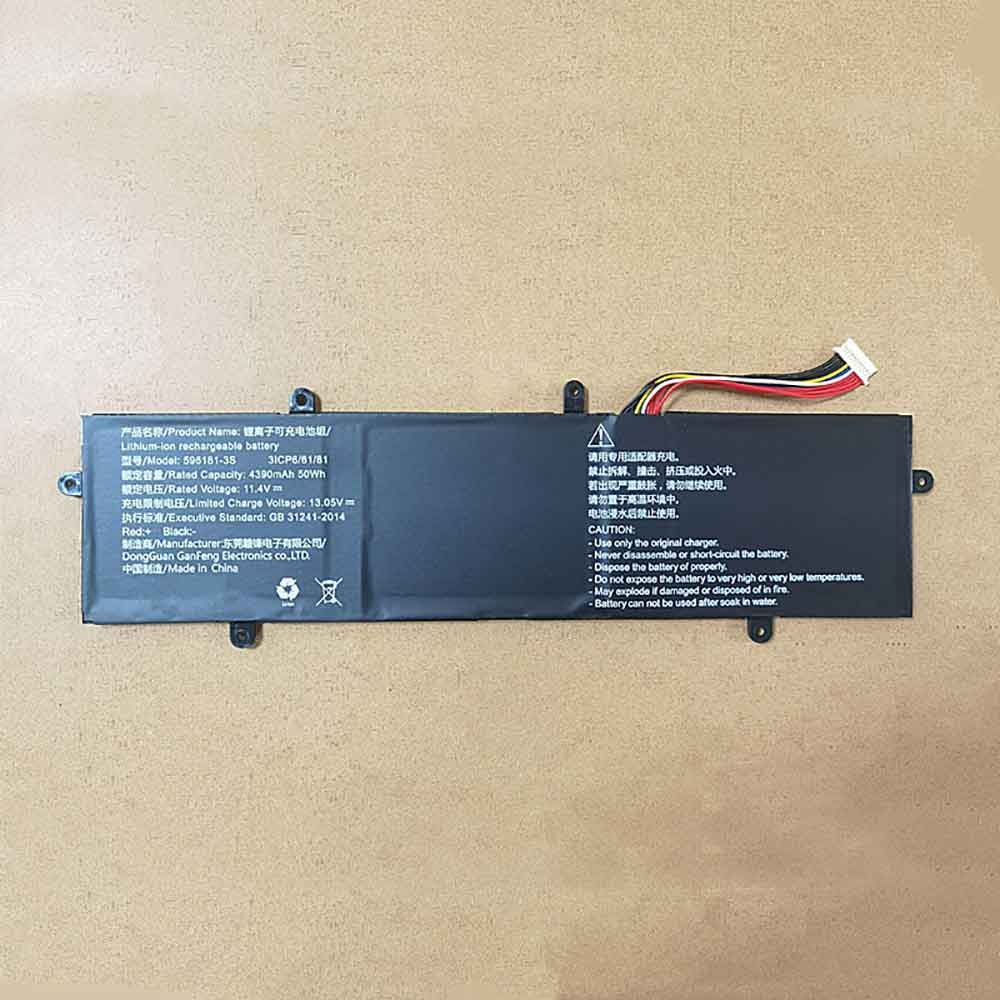 RTDPART 596181-3S Akku