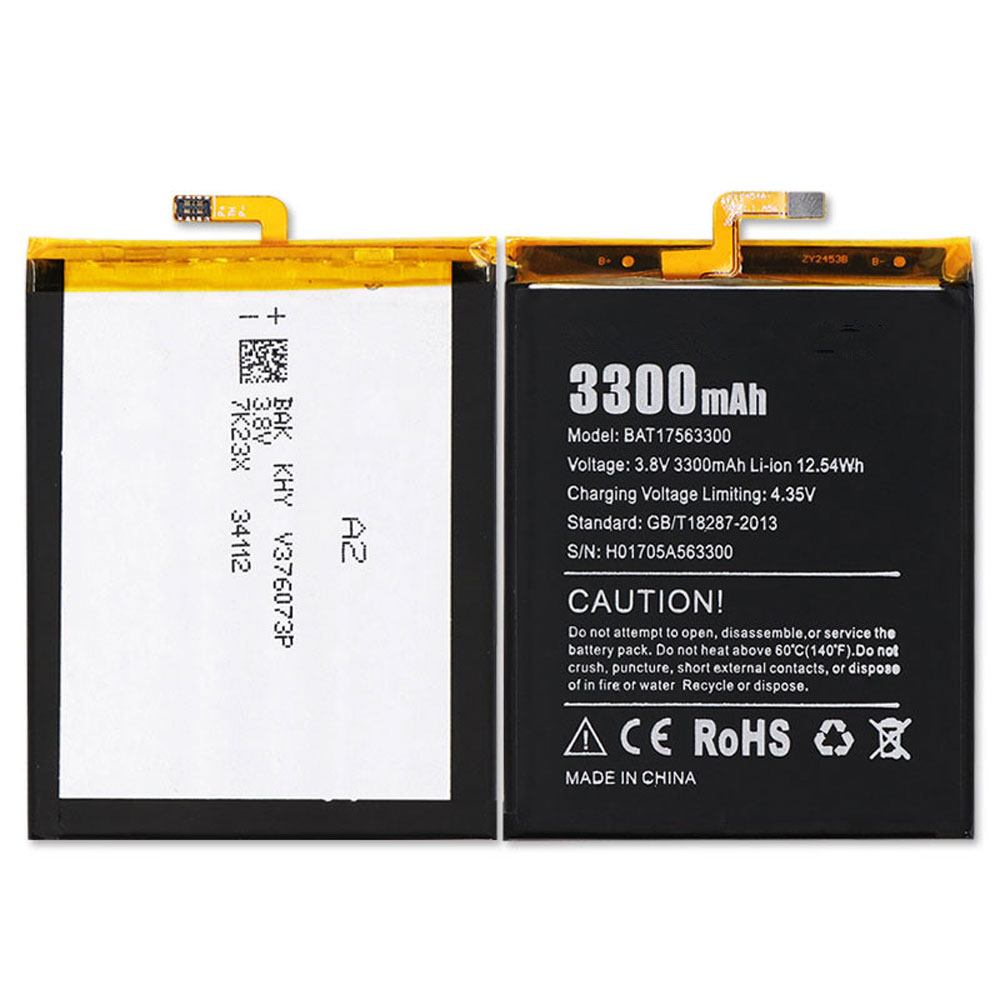 DOOGEE BAT17563300 Akku