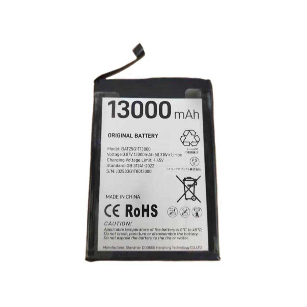 DOOGEE BAT25G1T13000 Akku