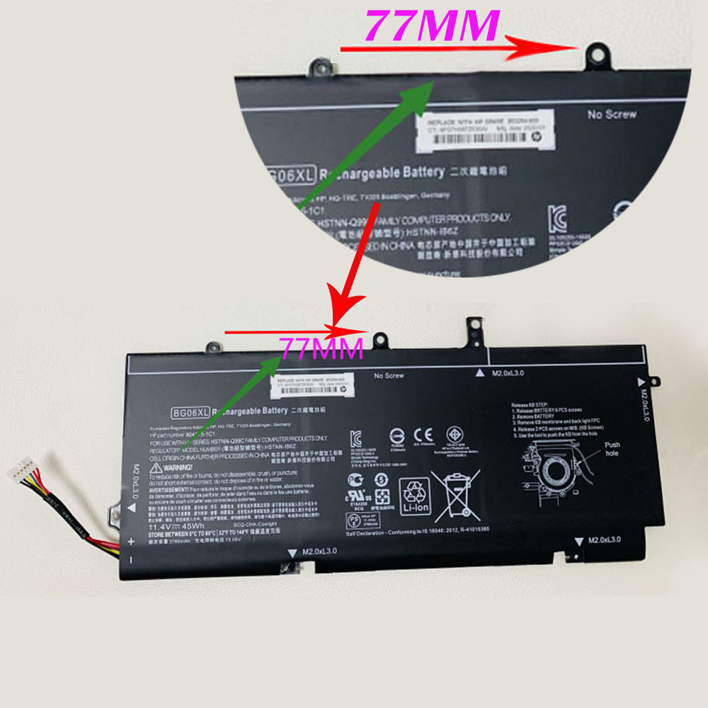 HSTNN-IB6Z Notebook & Laptop Akkus