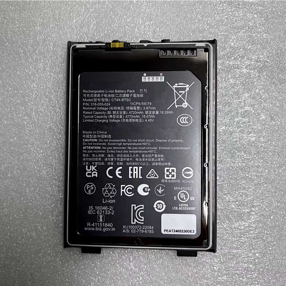 HONEYWELL CT4X-BTSC Akku