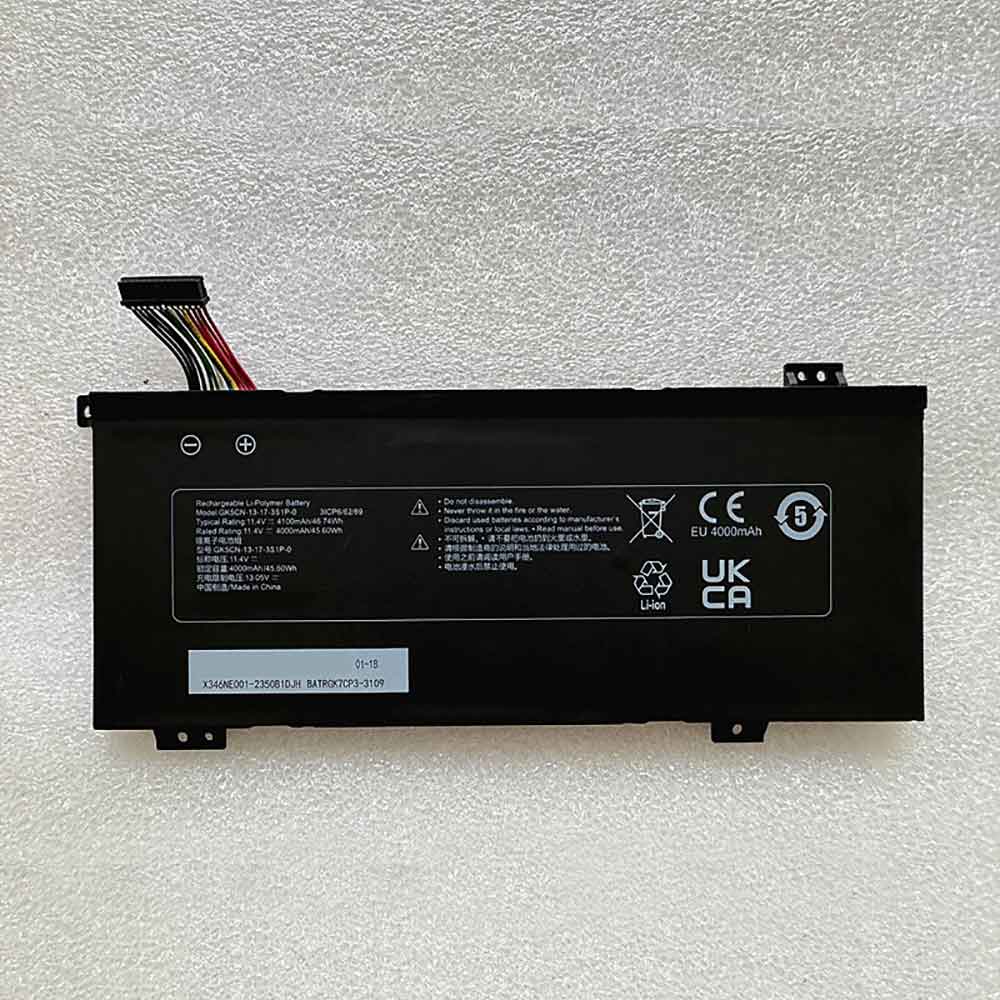 RTDPART GK5CN-13-17-3S1P-0 Akku