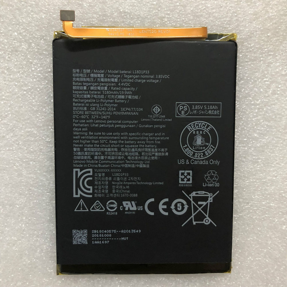 LENOVO L18D1P33 Akku