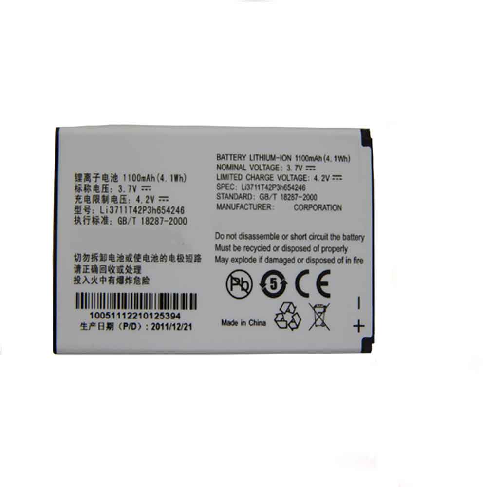 ZTE Li3712T42P3h654246h Akku