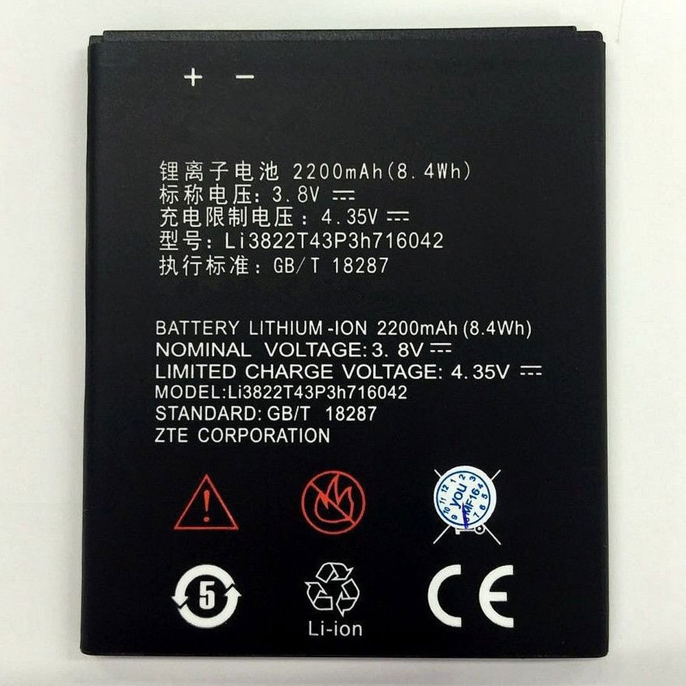 ZTE Li3822T43P3h716042 Akku