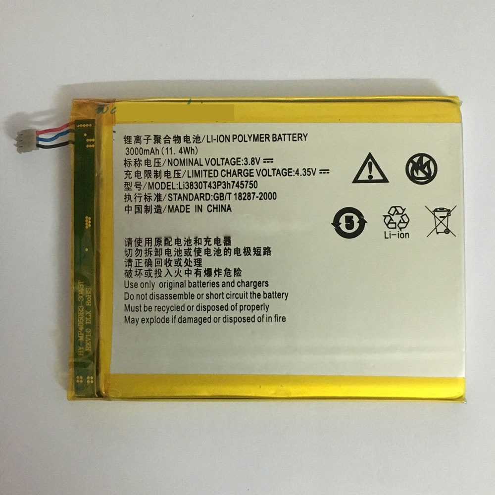 ZTE Li3830T43P3h745750 Akku