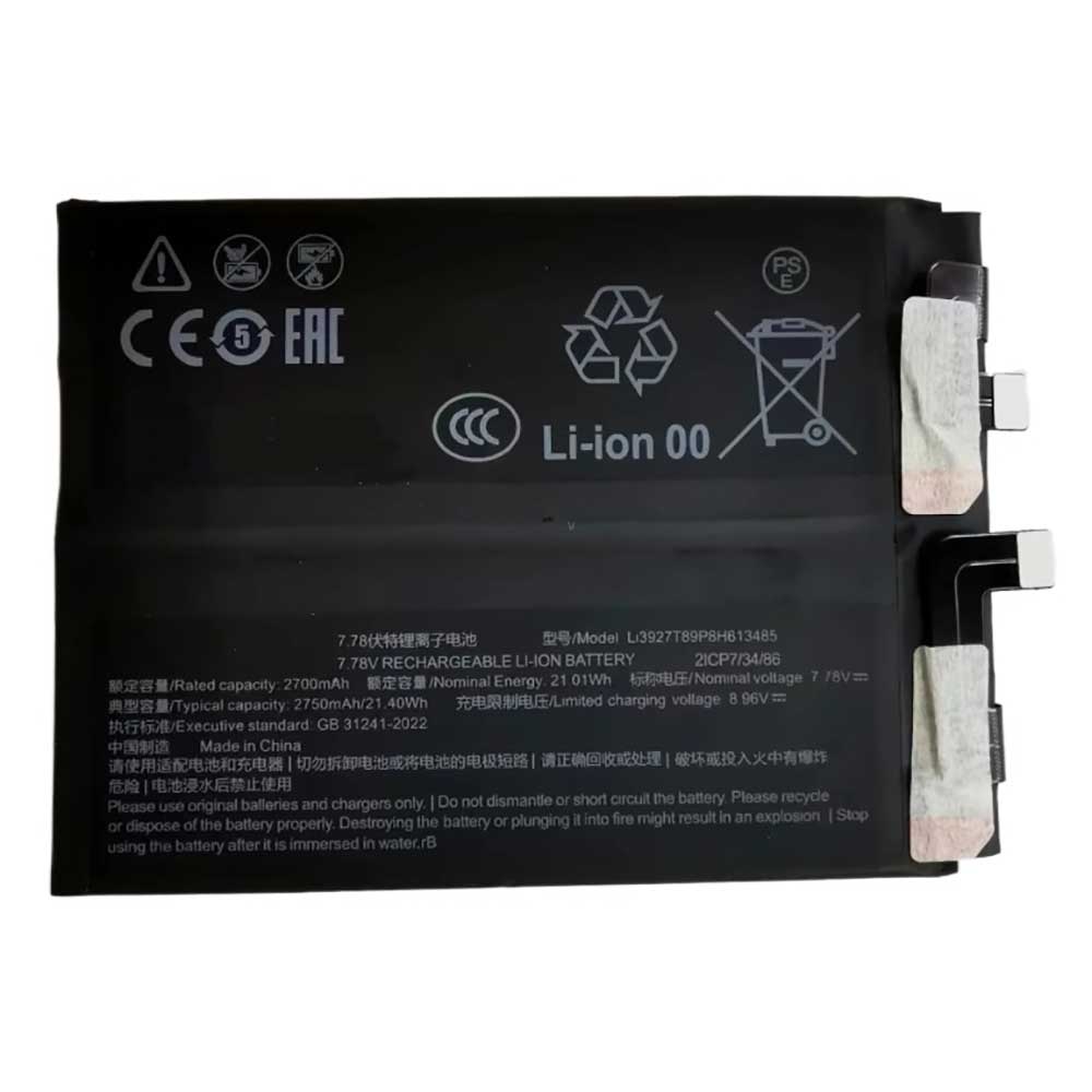 NUBIA Li3927T89P8H613485 Akku