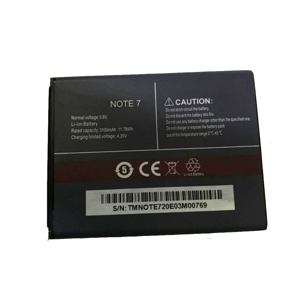 CUBOT Note_7 Akku