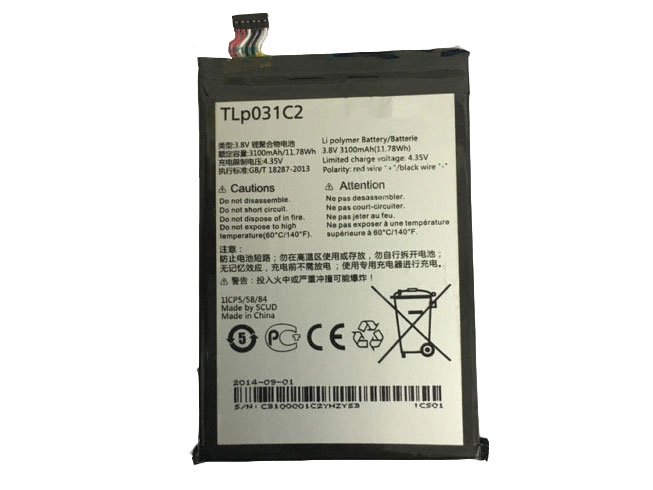 ALCATEL TLp031C2 Akku