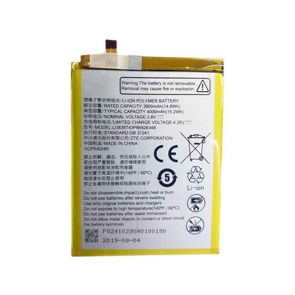 ZTE Li3839T43P8h826348 Akku